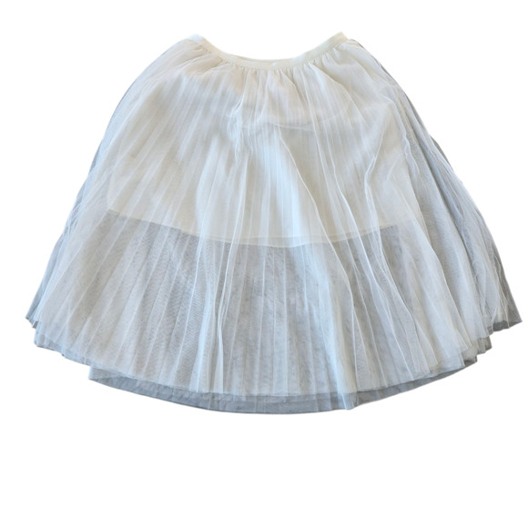 J. Crew Girls' Pleated Midi Skirt in Tulle Size XL NWOT - Picture 3 of 9